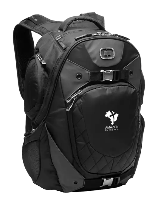 OGIO Black Squadron Pack w/Amazon Outreach Logo