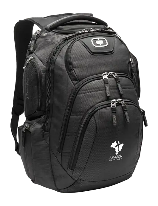 OGIO Black Surge RSS Pack
 w/Amazon Outreach Logo