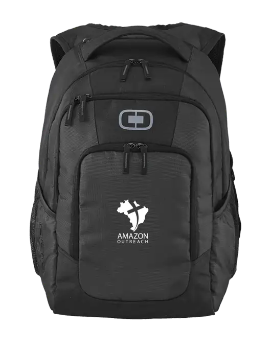 OGIO Diesel Grey Logan Laptop Backpack
 w/Amazon Outreach Logo