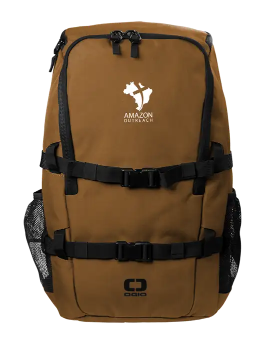 OGIO Duck Brown Street Pack w/Amazon Outreach Logo