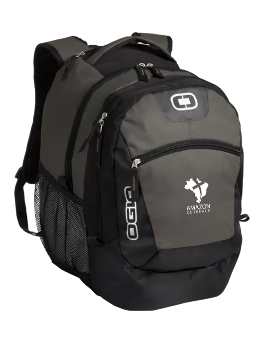 OGIO Grey Rogue Pack
 w/Amazon Outreach Logo