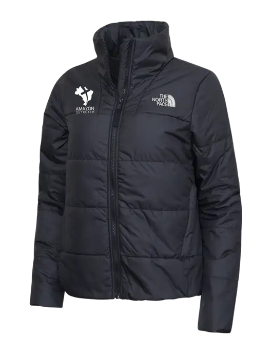 North Face Womens Black Everyday Insulated Jacket w/Amazon Outreach Logo
