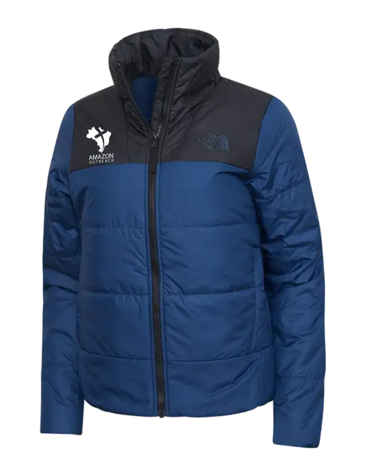 North Face Womens Navy Everyday Insulated Jacket w/Amazon Outreach Logo