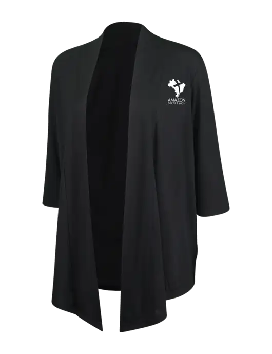 Black Womens Concept Shrug w/Amazon Outreach Logo