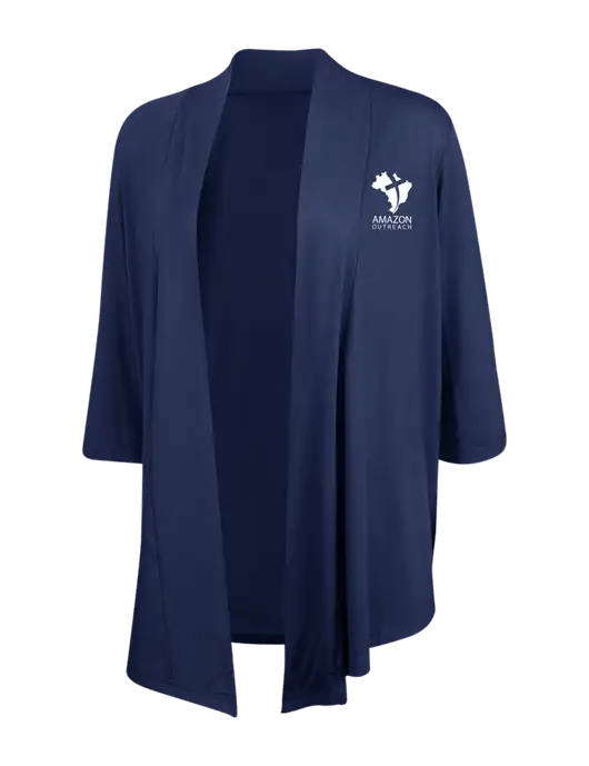 Dress Navy Blue Womens Concept Shrug w/Amazon Outreach Logo