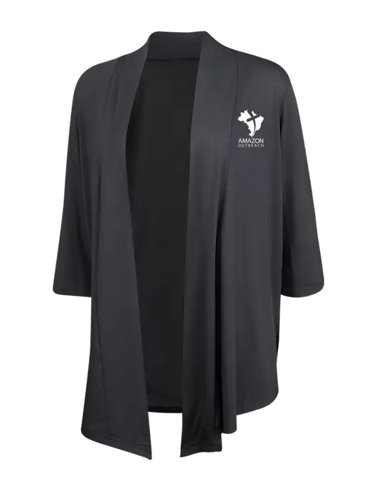 Grey Smoke Womens Concept Shrug w/Amazon Outreach Logo